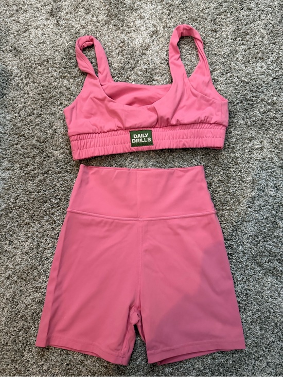 Daily Drills Tops - Daily Drills Pink Set Smalls
